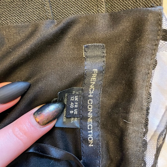 Black sequin French Connection cocktail dress - Picture 2 of 4